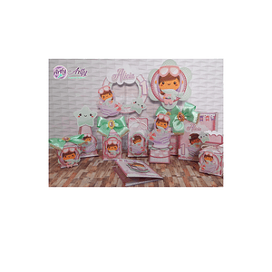 Caixinhas Personalizadas Aviador Menina