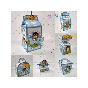 Caixinhas Aviador Ursinho Baby  