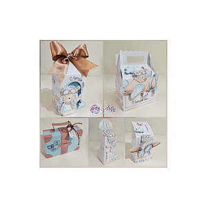 Caixinhas Ovelhinha Aviador 