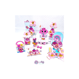 Caixinhas Baby Shark - Menina