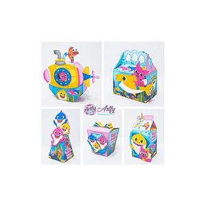 Caixinhas Baby Shark 