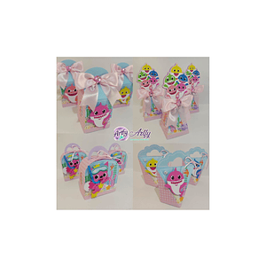 Caixinhas Para Festa - Baby Shark