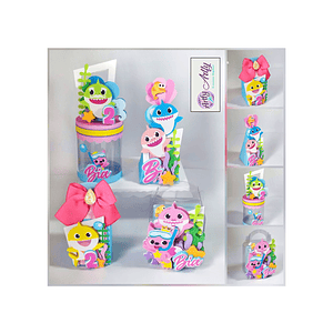 Caixinhas Para Festa - Baby Shark