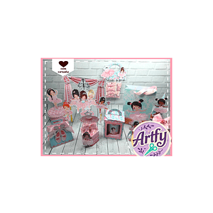 Kit Caixinhas Ballet 