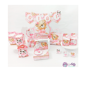 Festinha Ursinha Bailarina 