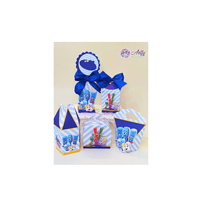 Caixinha Para Festa Bala Fini