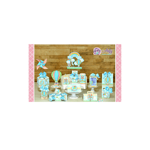 Caixinhas e Topo de Bolo - Balão 