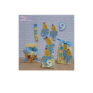 Caixinhas Banana de Pijamas 