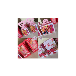 Caixinhas Para Festa Barbie 