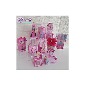 Kit Caixinhas Da Barbie 
