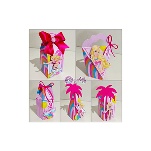 Caixinhas Barbie Praia 