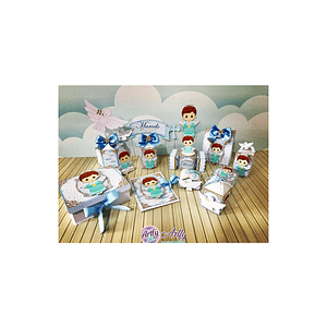 Kit Caixinhas Para Batizado - Menino 