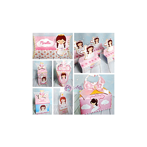 Caixinhas Para Batizado - Menina 