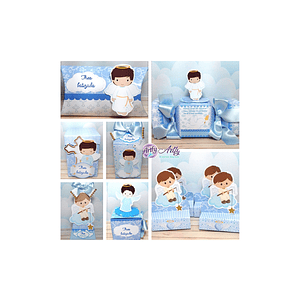 Caixinhas Para Batizado - Menino 