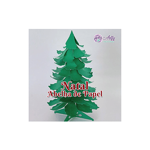 Topo de Bolo Árvore de Natal