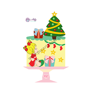 Topo de Bolo - Natal