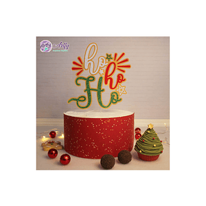 Topo de Bolo - HO HO  