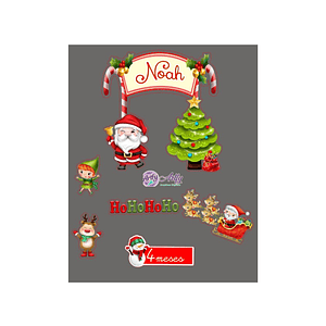 Topo De Bolo - Natal 