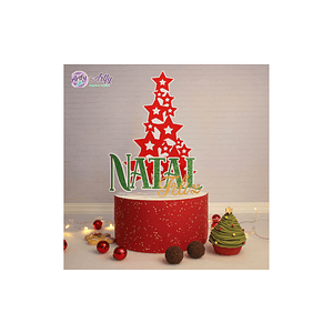 Topo de Bolo - Natal