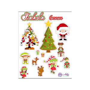 Topo de Bolo - Natal Kit