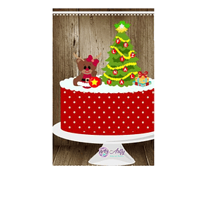 Topo de Bolo - Natal