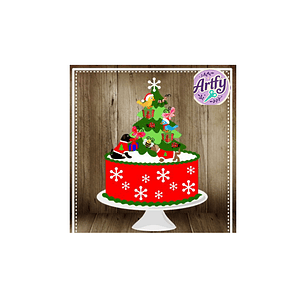 Topo de Bolo - Árvore