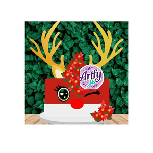 Topo de Bolo - Rena Natal