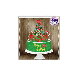 Topo de Bolo - Natalino 