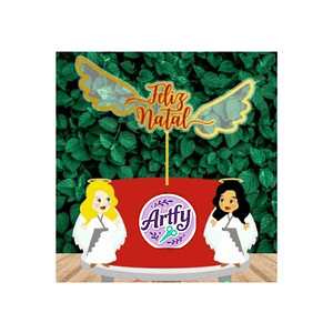 Topo de Bolo - Feliz Natal