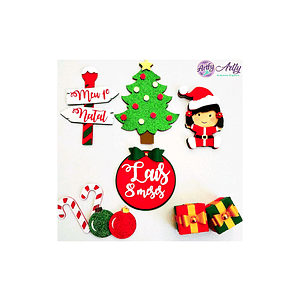 Kit Topo de Bolo - Natalino 