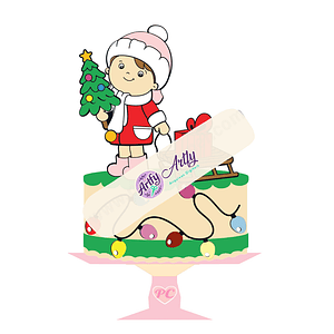 Topo de Bolo - Natalino 