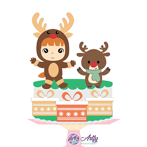 Topo de Bolo - Natalino 