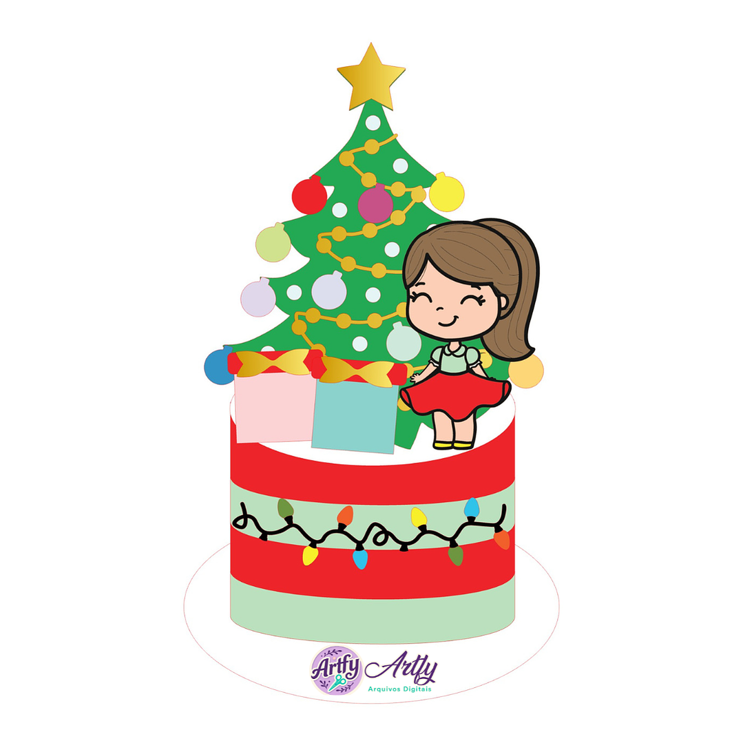 Topo de Bolo - Natalino  1