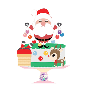 Topo de Bolo - Natalino 