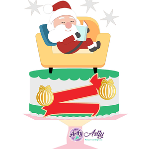 Topo de Bolo - Natalino 