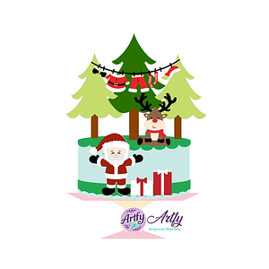 Topo de Bolo - Natalino 