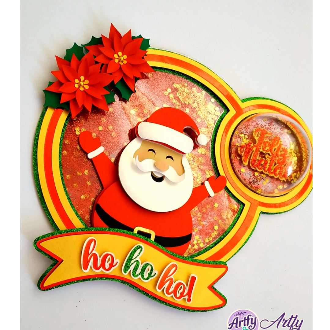 Topo de Bolo - Feliz Natal 1