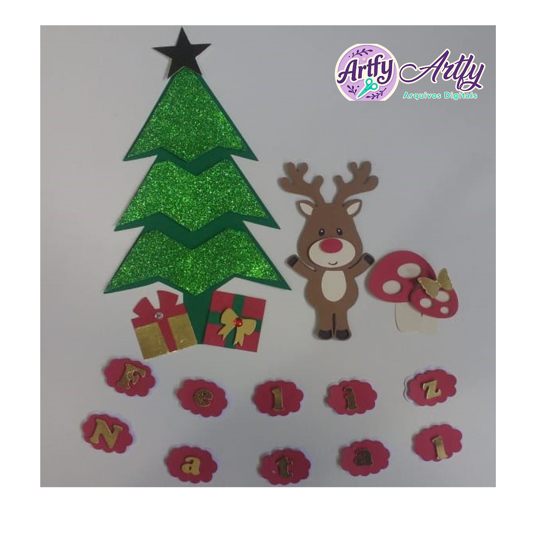 Topo de Bolo - Natalino  1