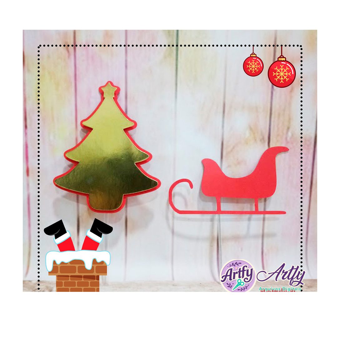 Topo de Bolo - Natalino  1