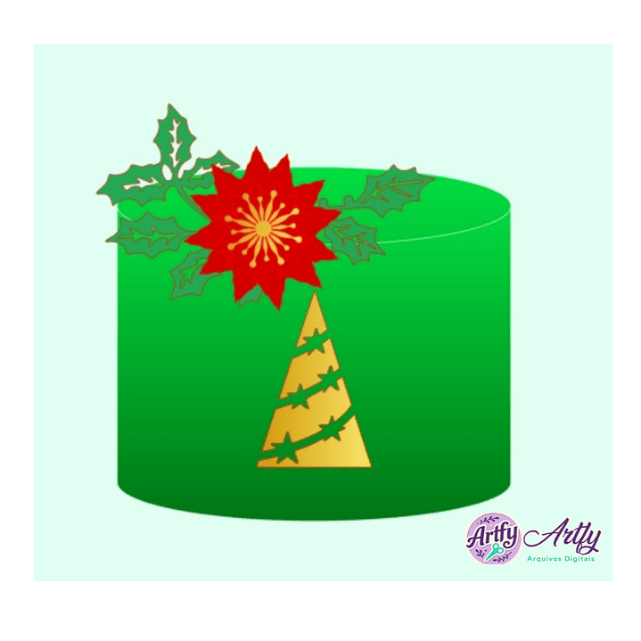 Topo de Bolo - Natalino 