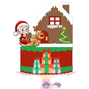 Topo de Bolo - Natalino 