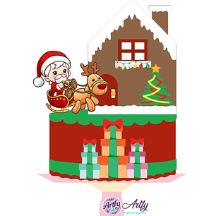 Topo de Bolo - Natalino 