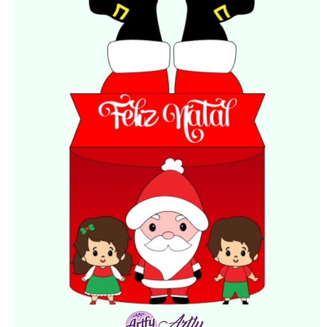 Topo de Bolo - Feliz Natal 1