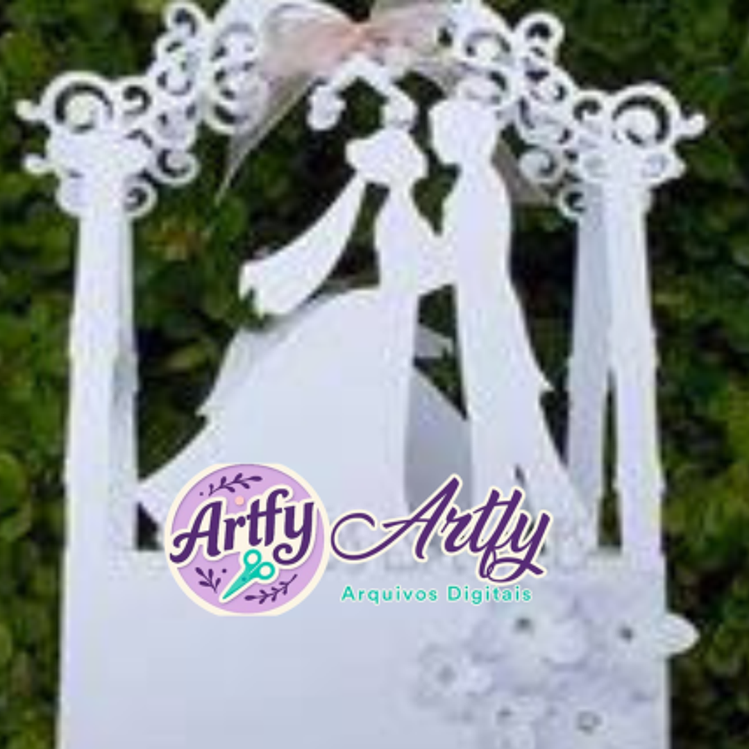 Topo de Bolo Casamento 1