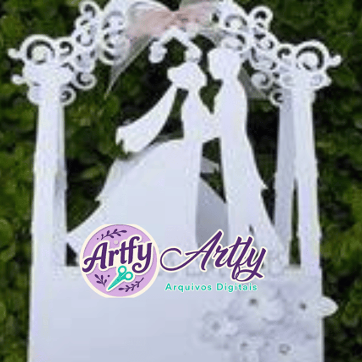 Topo de Bolo Casamento