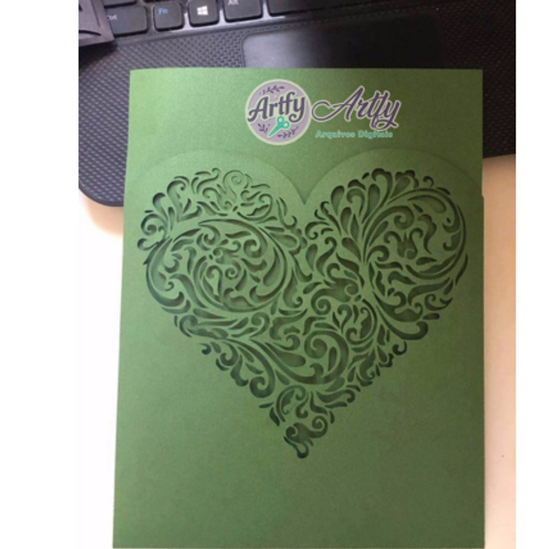 Convite de Coração 1