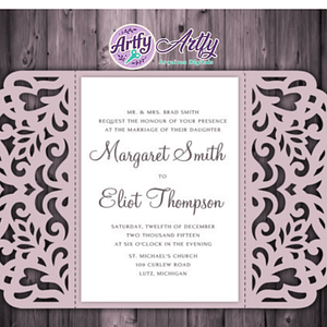 Convite e Envelope Casamento