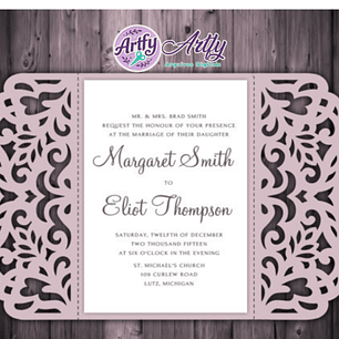 Convite e Envelope Casamento