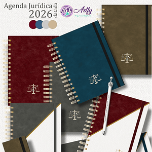 Capas Agenda Jurídica - 2026