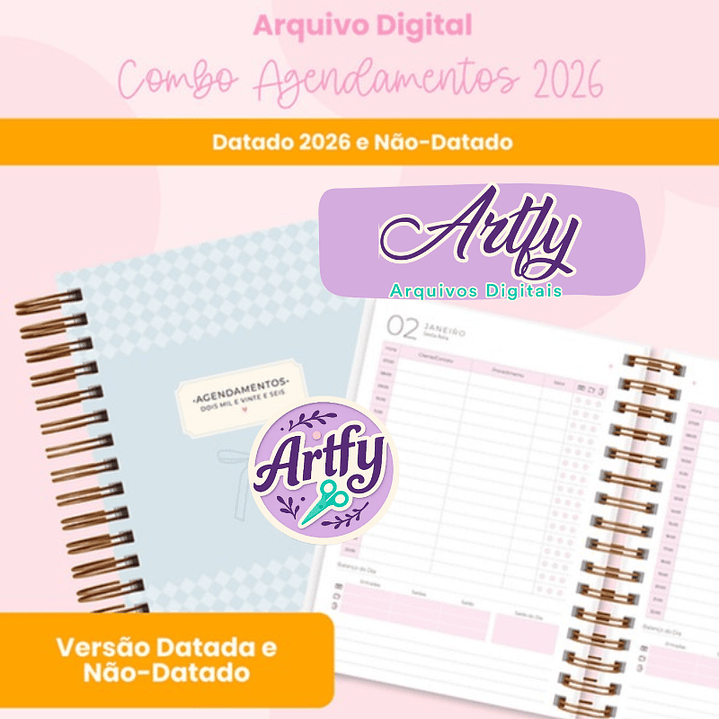 Combo Agendamentos 2026